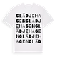 Glädjehagen ordlek t-shirt