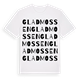 Gladmossen ordlek t-shirt