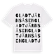 Gladtjärnsåsen ordlek t-shirt