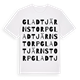 Gladtjärnstorp ordlek t-shirt