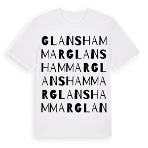 Glanshammar ordlek t-shirt – ekologisk bomull t-shirt från Pinshirt