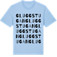 Blue Soul t-shirt med Gluggstugan ordlek t-shirt