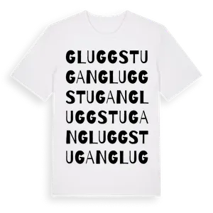 Gluggstugan ordlek t-shirt – ekologisk bomull t-shirt från Pinshirt