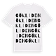 Gökliden ordlek t-shirt