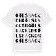 Gölsbacken ordlek t-shirt