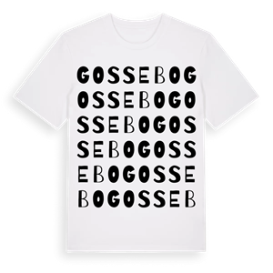 Gossebo ordlek t-shirt – ekologisk bomull t-shirt från Pinshirt