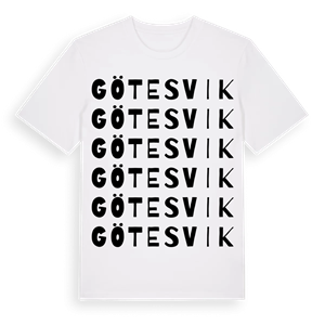 Götesvik ordlek t-shirt – ekologisk bomull t-shirt från Pinshirt