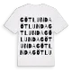 Götlunda ordlek t-shirt