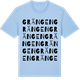 Blue Soul t-shirt med Grängen ordlek t-shirt