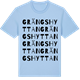 Blue Soul t-shirt med Grängshyttan ordlek t-shirt
