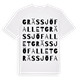 Grässjöfallet ordlek t-shirt