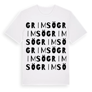 Grimsö ordlek t-shirt – ekologisk bomull t-shirt från Pinshirt