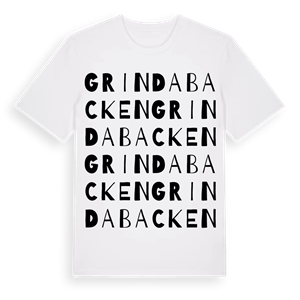 Grindabacken ordlek t-shirt – ekologisk bomull t-shirt från Pinshirt