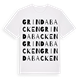 Grindabacken ordlek t-shirt