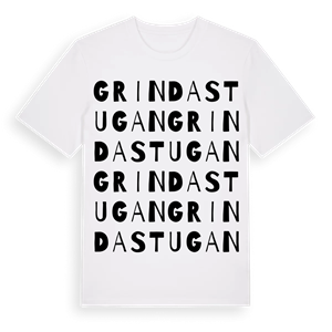 Grindastugan ordlek t-shirt – ekologisk bomull t-shirt från Pinshirt