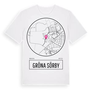 Gröna Sörby t-shirt – ekologisk bomull t-shirt från Pinshirt