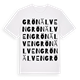 Grönälven ordlek t-shirt