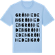 Blue Soul t-shirt med Grönheden ordlek t-shirt