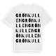 Grönkullen ordlek t-shirt