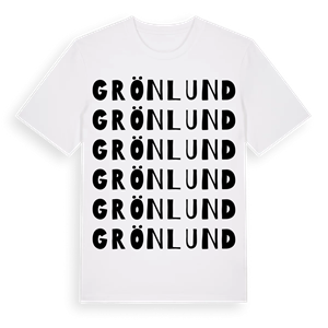 Grönlund ordlek t-shirt – ekologisk bomull t-shirt från PinShirt