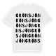 Grönsjön ordlek t-shirt