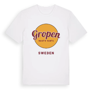 Gropen cirkel t-shirt – ekologisk bomull t-shirt från Pinshirt