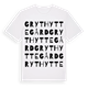 Grythytte gård ordlek t-shirt