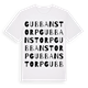 Gubbanstorp ordlek t-shirt