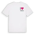 Jag älskar Gubbhagen t-shirt litet tryck