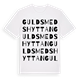 Guldsmedshyttan ordlek t-shirt