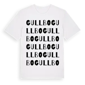 Gullbo ordlek t-shirt – ekologisk bomull t-shirt från Pinshirt