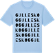 Blue Soul t-shirt med Gulleskog ordlek t-shirt