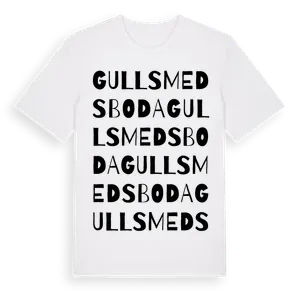Gullsmedsboda ordlek t-shirt – ekologisk bomull t-shirt från Pinshirt