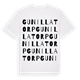 Gunillatorp ordlek t-shirt
