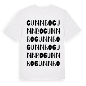 Gunnbo ordlek t-shirt – ekologisk bomull t-shirt från Pinshirt