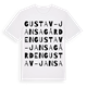 Gustav-Jansagården ordlek t-shirt