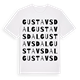 Gustavsdal ordlek t-shirt