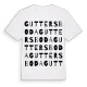Guttersboda ordlek t-shirt