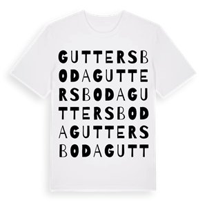 Guttersboda ordlek t-shirt – ekologisk bomull t-shirt från Pinshirt