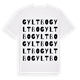 Gyltbo ordlek t-shirt