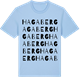Blue Soul t-shirt med Hagaberg ordlek t-shirt