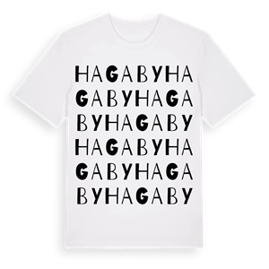 Hagaby ordlek t-shirt – ekologisk bomull t-shirt från Pinshirt