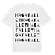 Hagafallet ordlek t-shirt