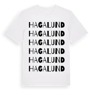 Hagalund ordlek t-shirt – ekologisk bomull t-shirt från Pinshirt