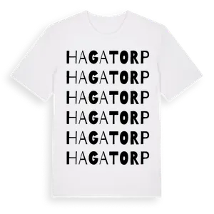 Hagatorp ordlek t-shirt – ekologisk bomull t-shirt från Pinshirt