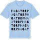 Blue Soul t-shirt med Hagatorp ordlek t-shirt