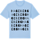 Blue Soul t-shirt med Hageberg ordlek t-shirt