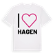 Jag älskar Hagen t-shirt stort tryck