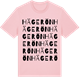 Pink Cotton t-shirt med Hägerön ordlek t-shirt