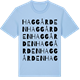 Blue Soul t-shirt med Haggården ordlek t-shirt